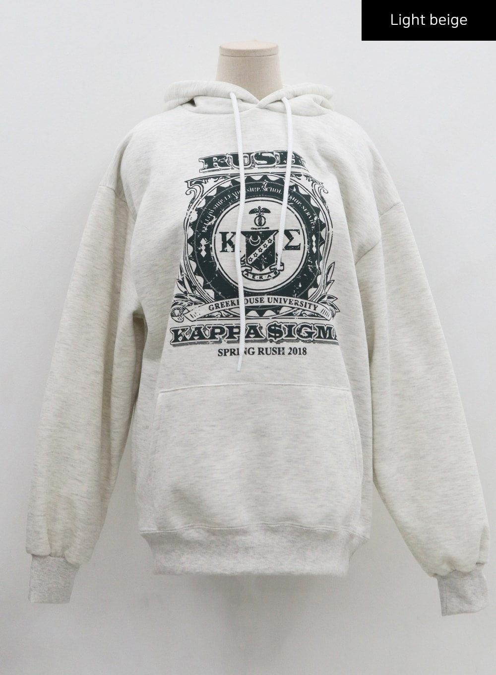 Printed Hooded Sweatshirt CN08
