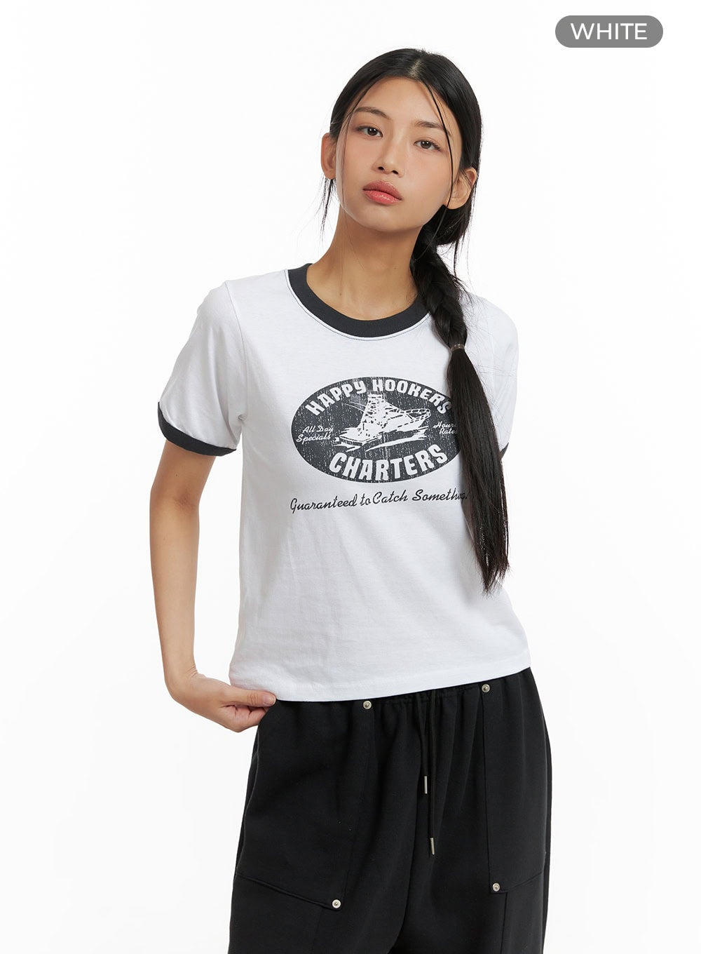 Cotton Graphic Tee CA424