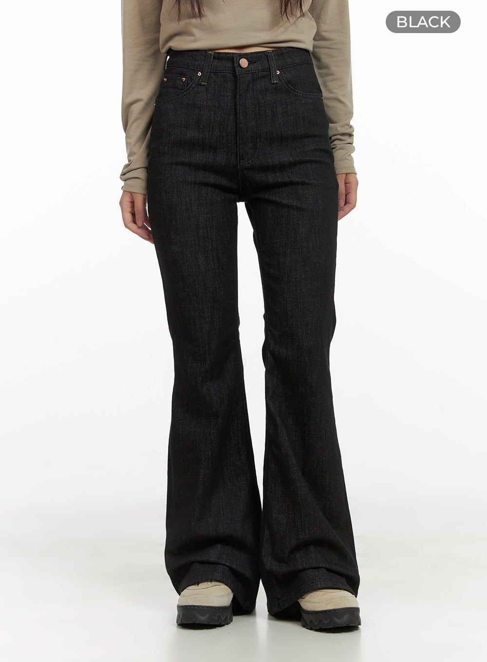 Noah Slim Bootcut Raw Denim Jeans CO404