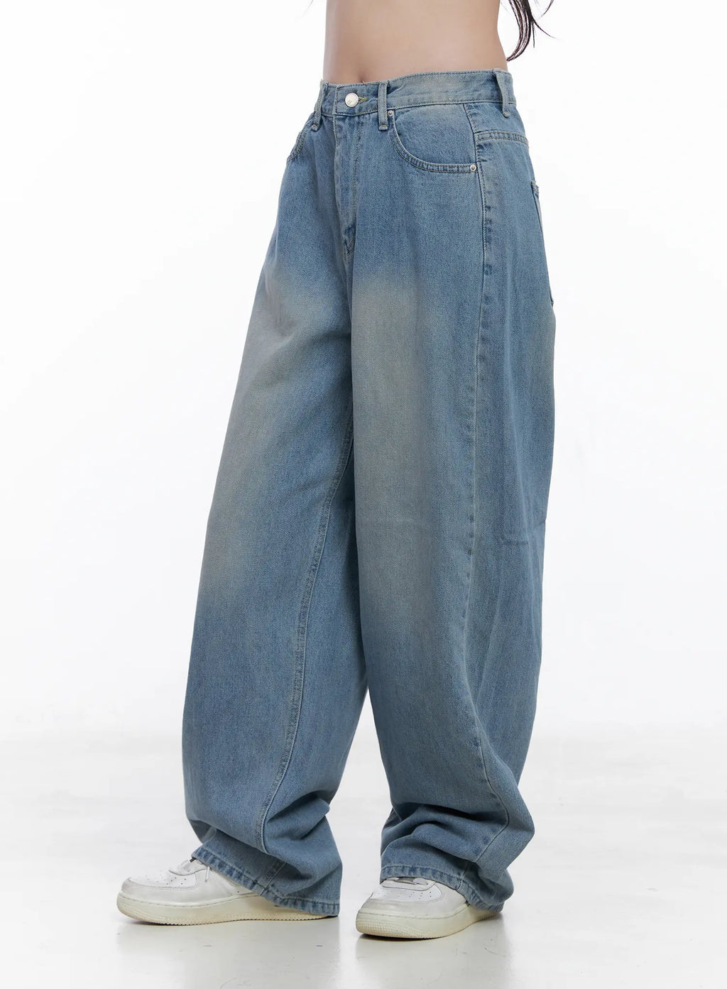 Han Faded Baggy Jeans CS519
