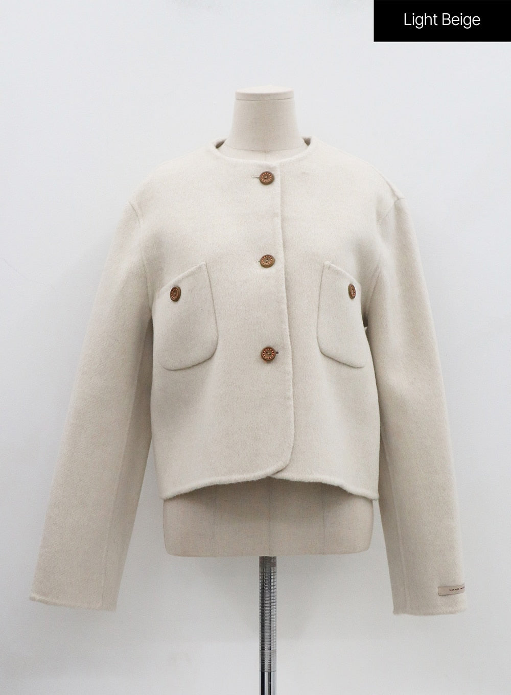 Wooden Button Jacket ON11