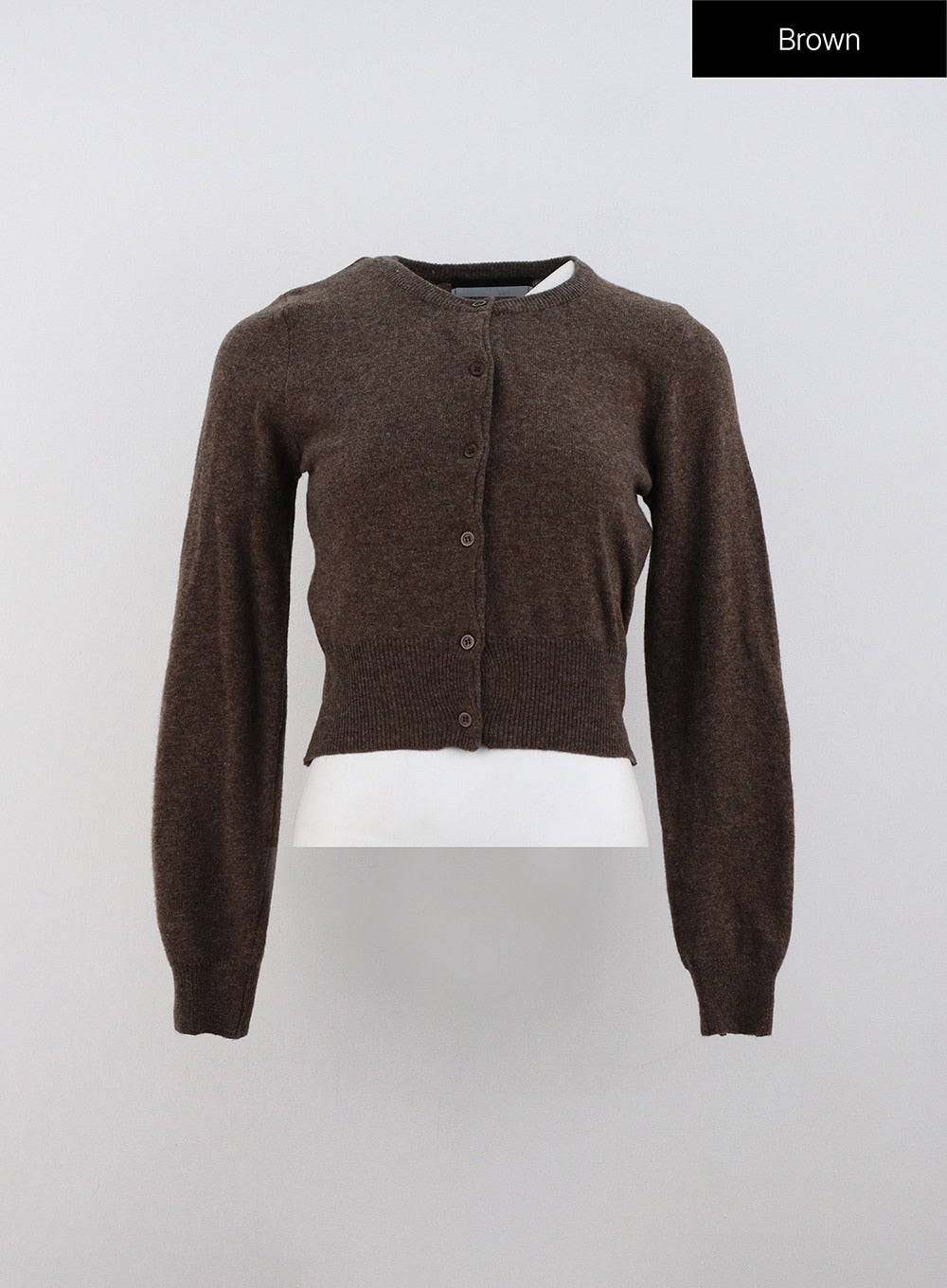 Cashmere Cropped Cardigan OD307