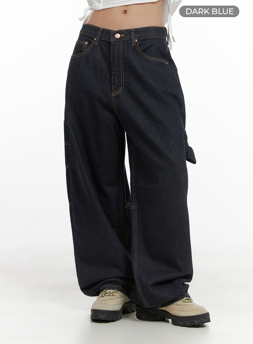 Trixie Cargo Baggy Jeans CS404