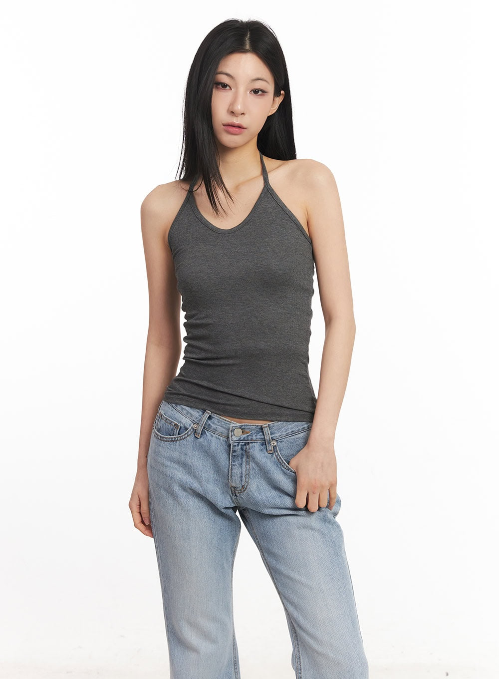 Essential Halter-Neck Cami Top CA516