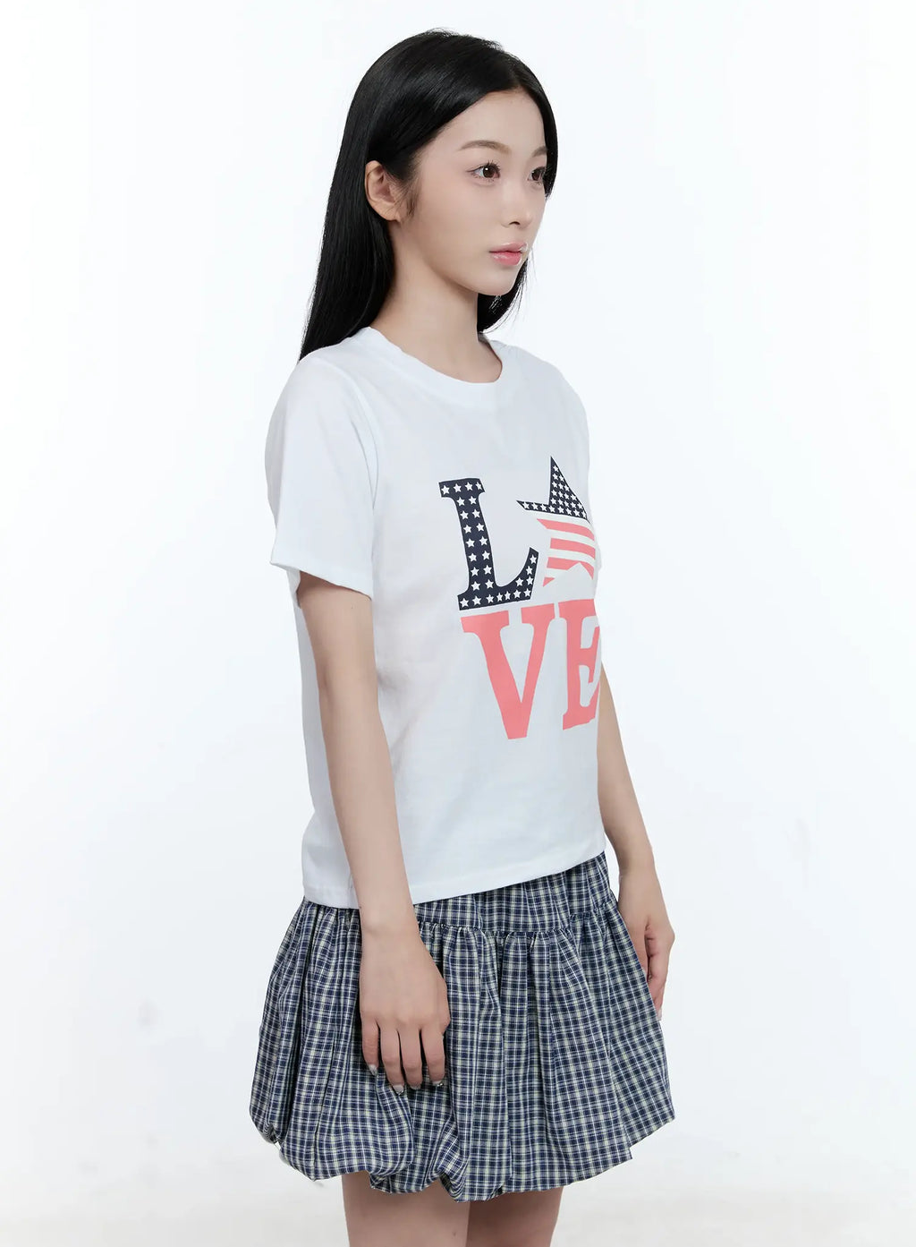 Relaxed-Fit "Love" Graphic T-Shirt CG501
