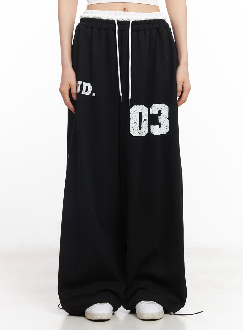 Sporty Layered Sweatpants CY528