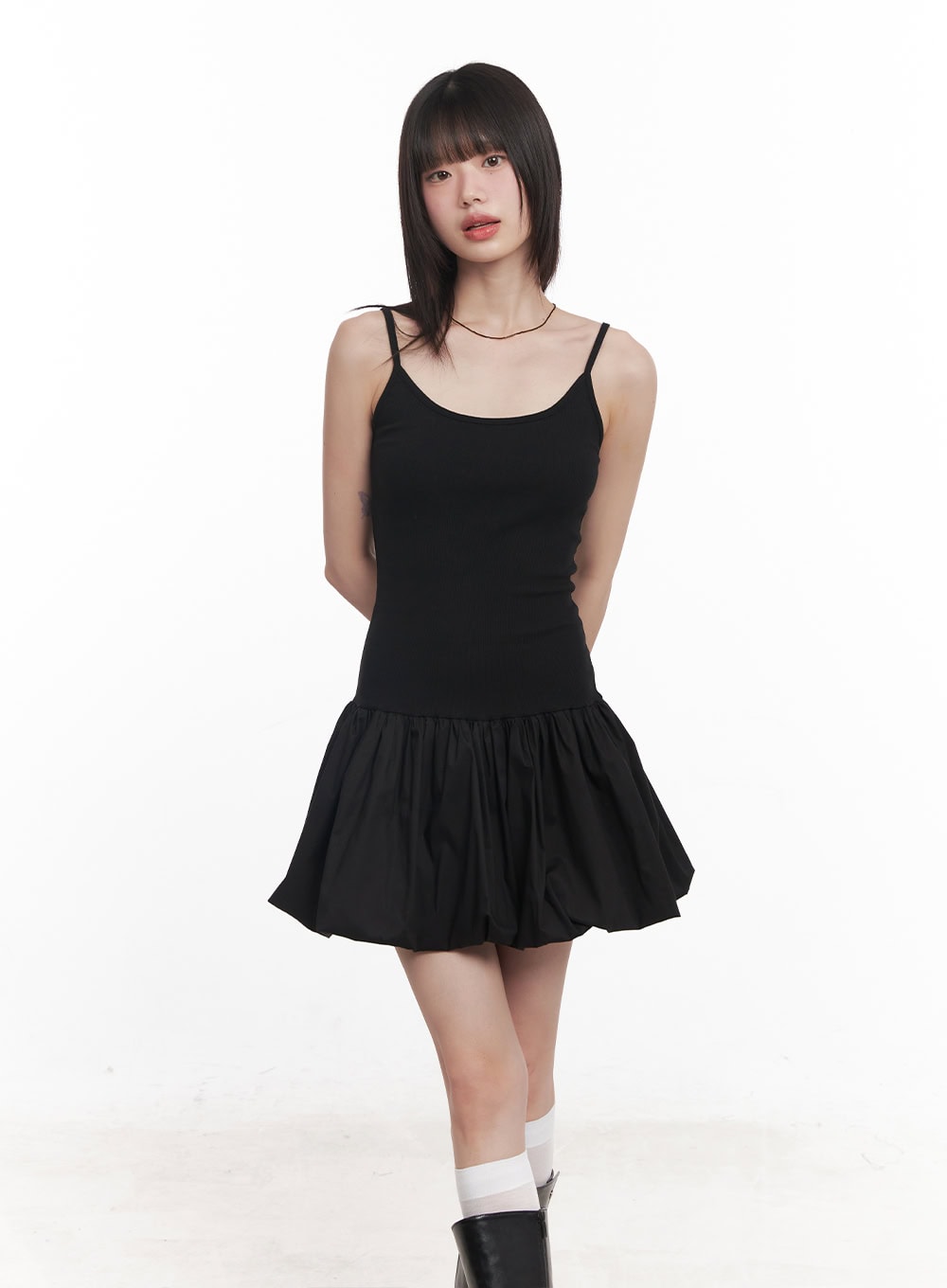 Balloon Cami Mini Dress CY521