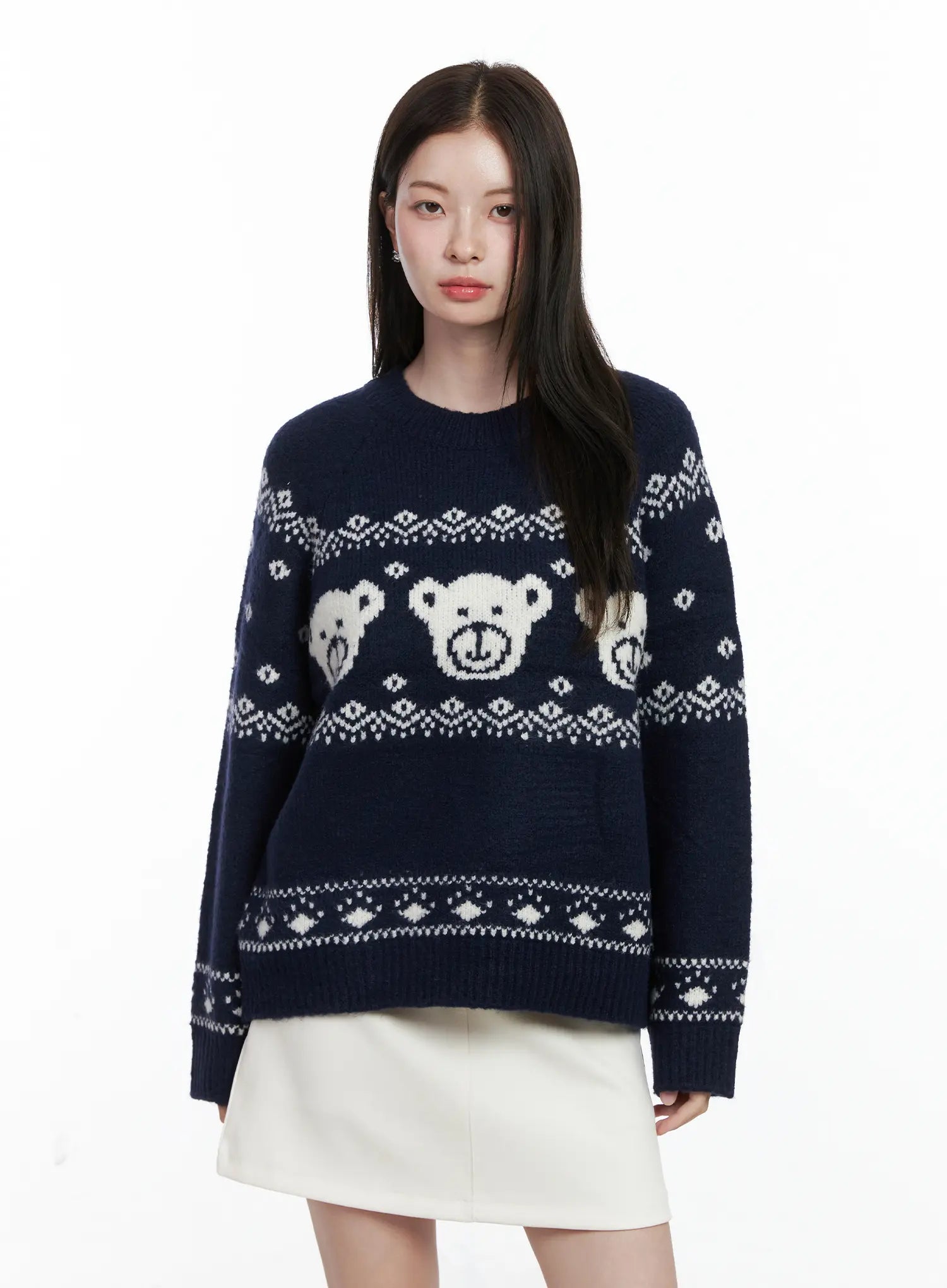 Oversized Knit Sweater CO506