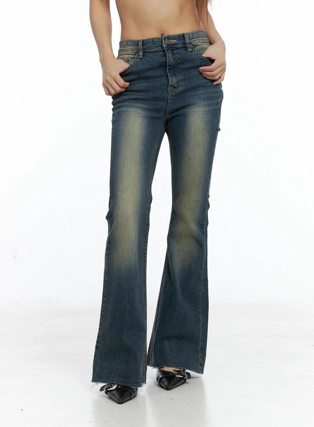 Arely Vintage Bootcut Jeans CS504