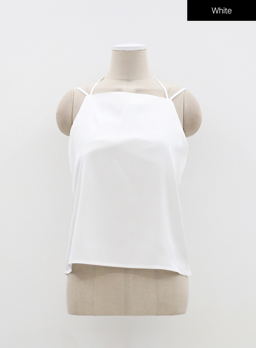 Satin Sleeveless Top OF327