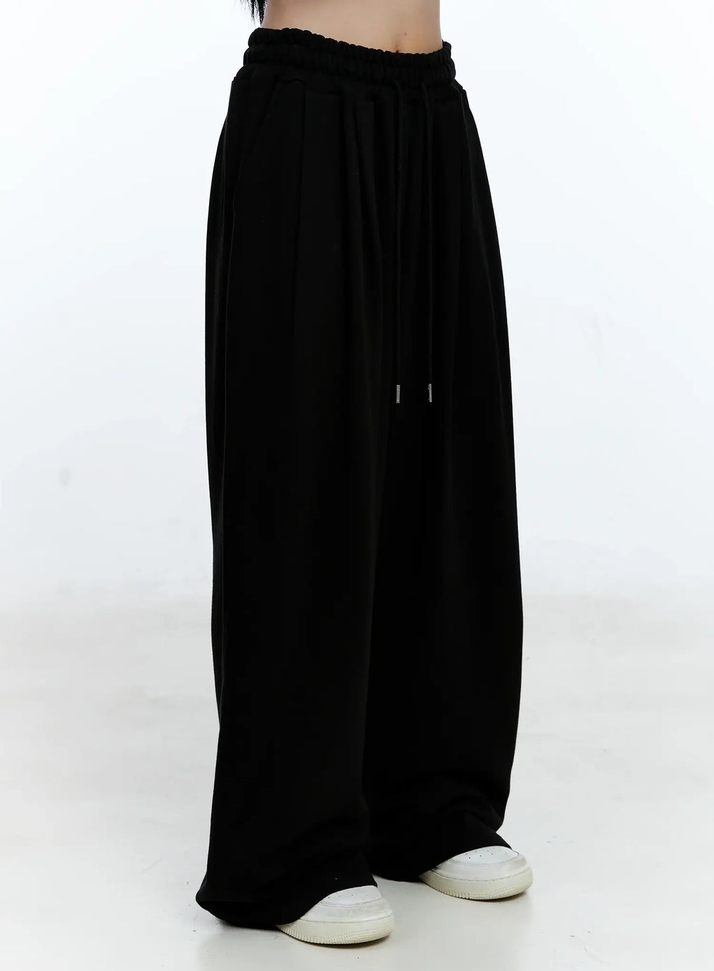 Pintuck Wide-Leg Trousers CG513