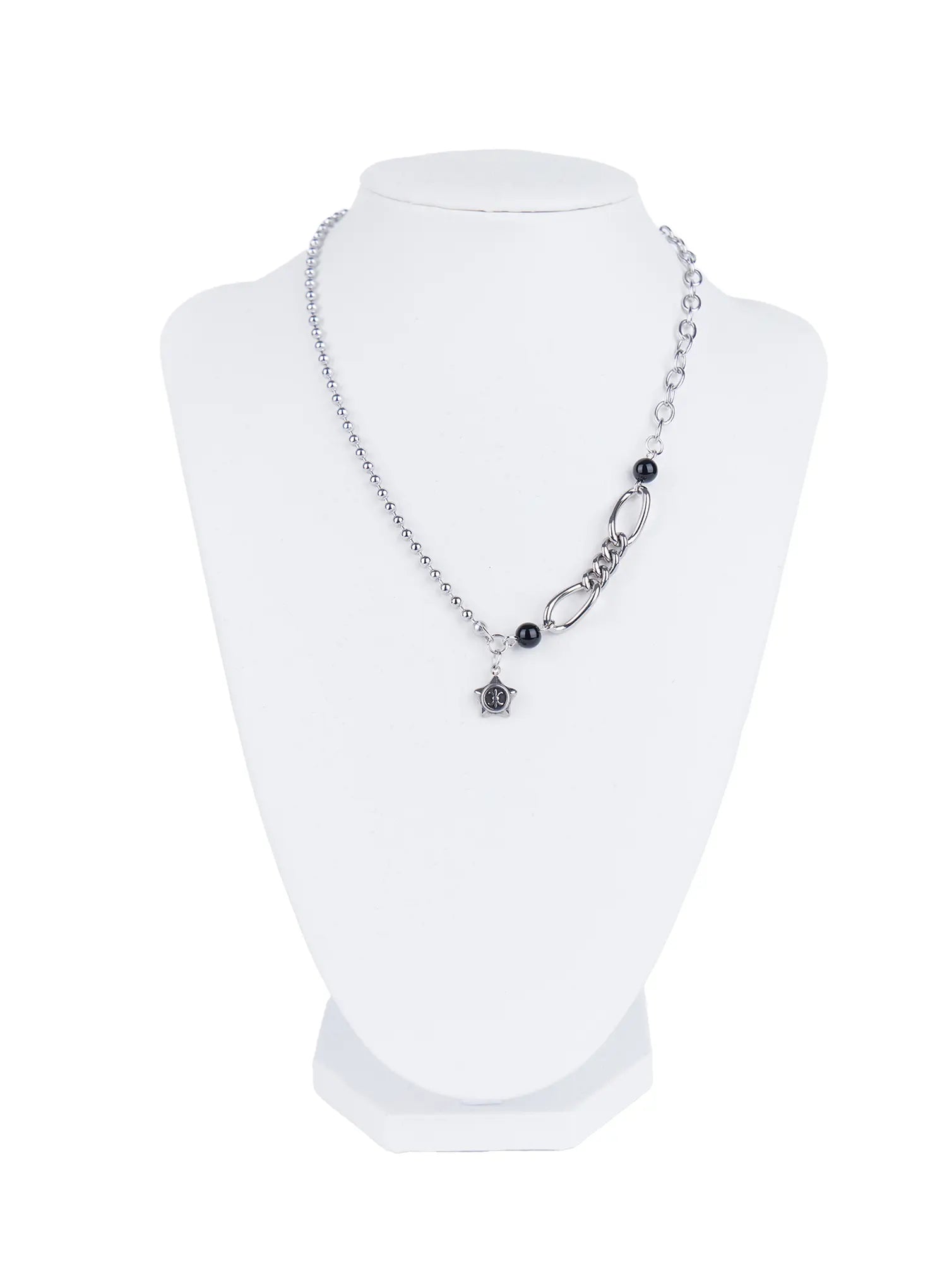 Chunky Star-Charm Statement Necklace CL522