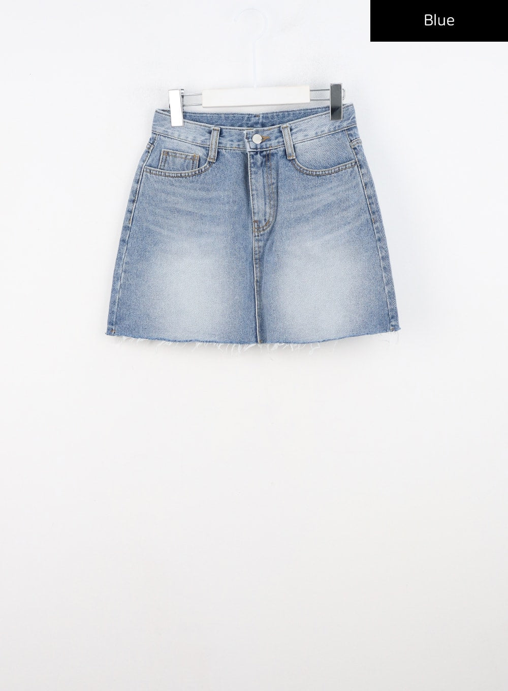 Distressed Washed Mini Skirt CN306