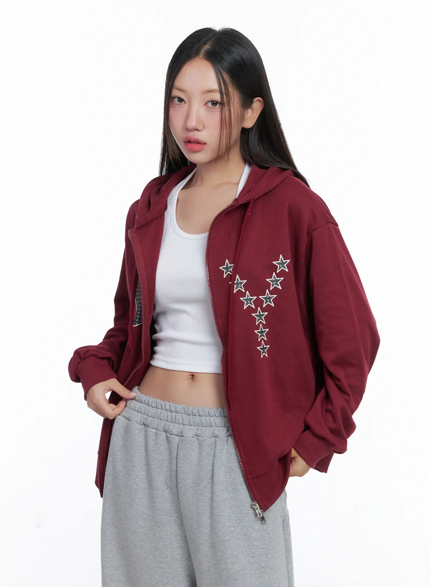 GY Starry Zip-Up Hoodie CS502