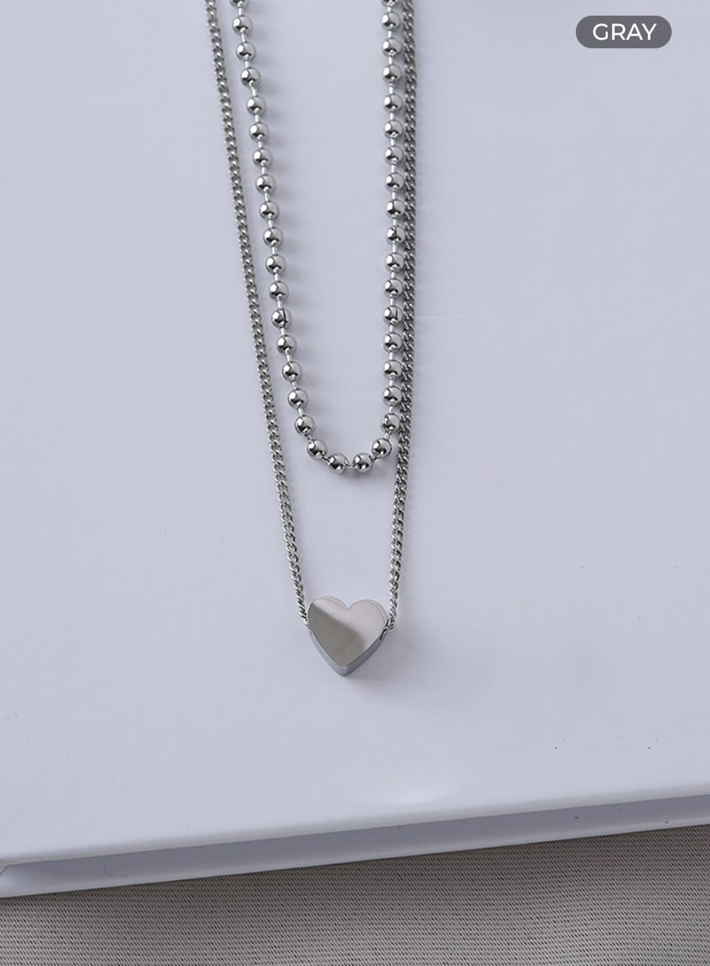 Square Heart Necklace IL403