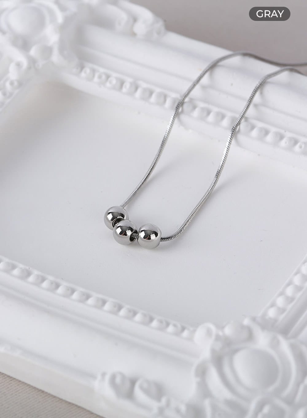 Three Ball Necklace IL403