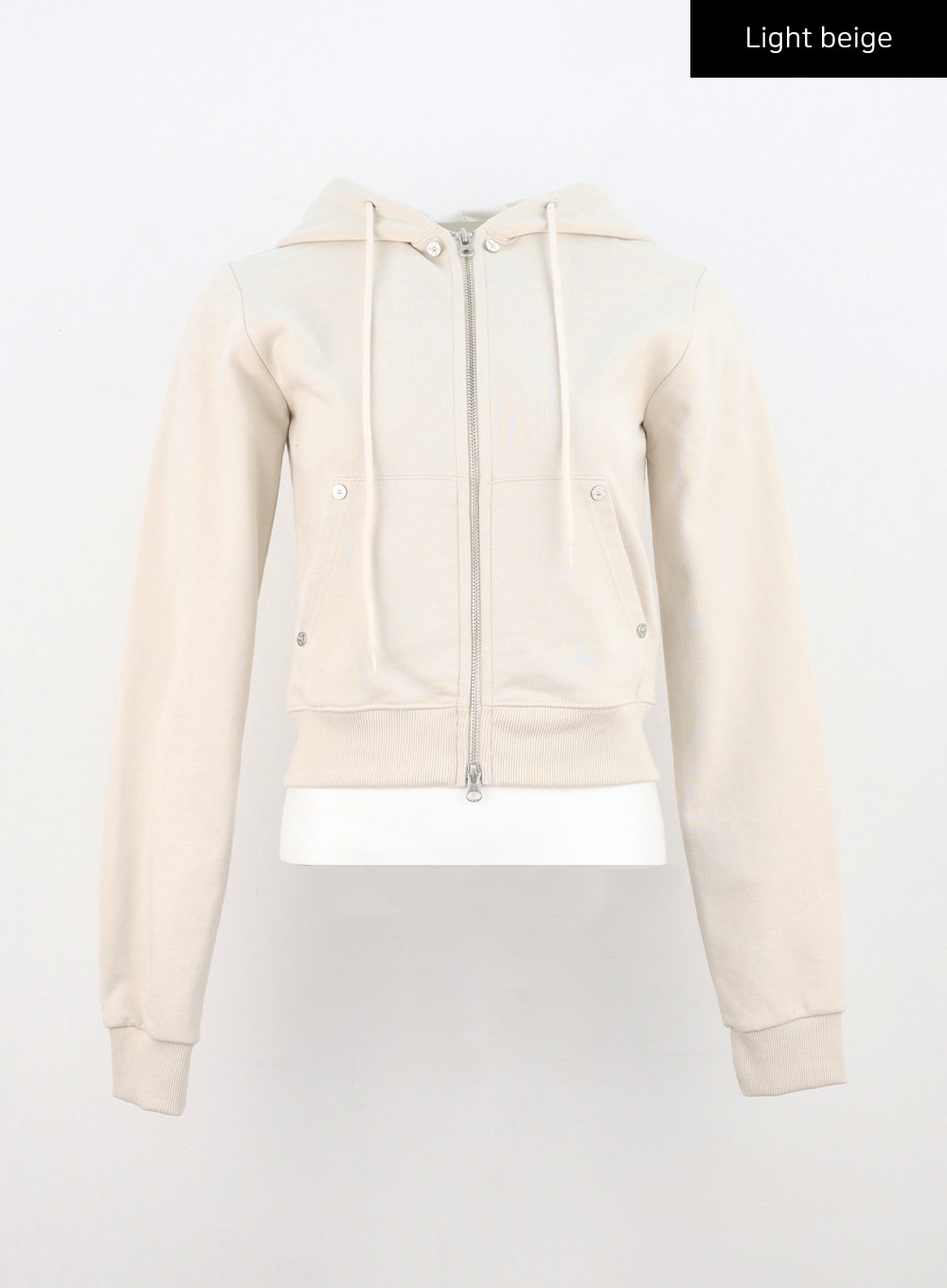Two-Way Zip-Up Hoodie Jacket CN306