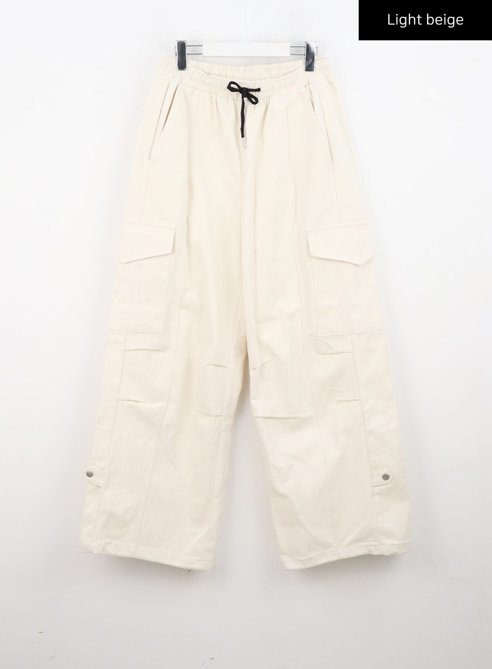 Wide-Leg Cargo Sweat Pants CN303