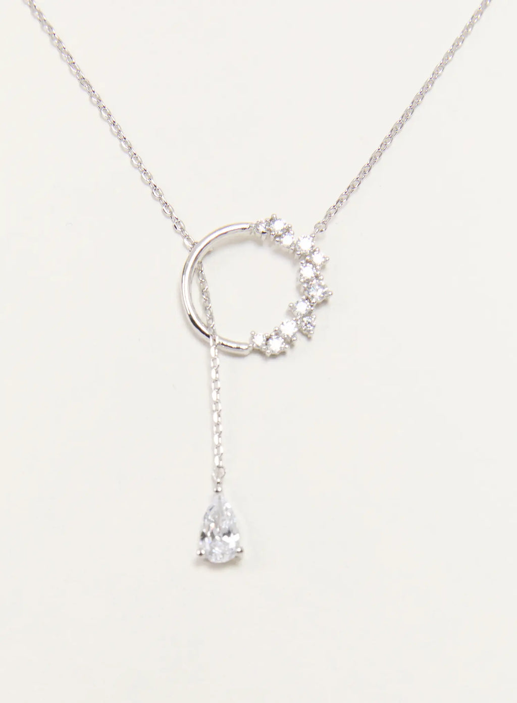 Halo Cross Necklace IS517