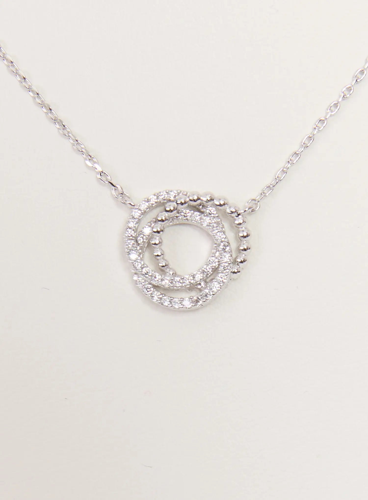 Trinity Cubic Necklace IS517