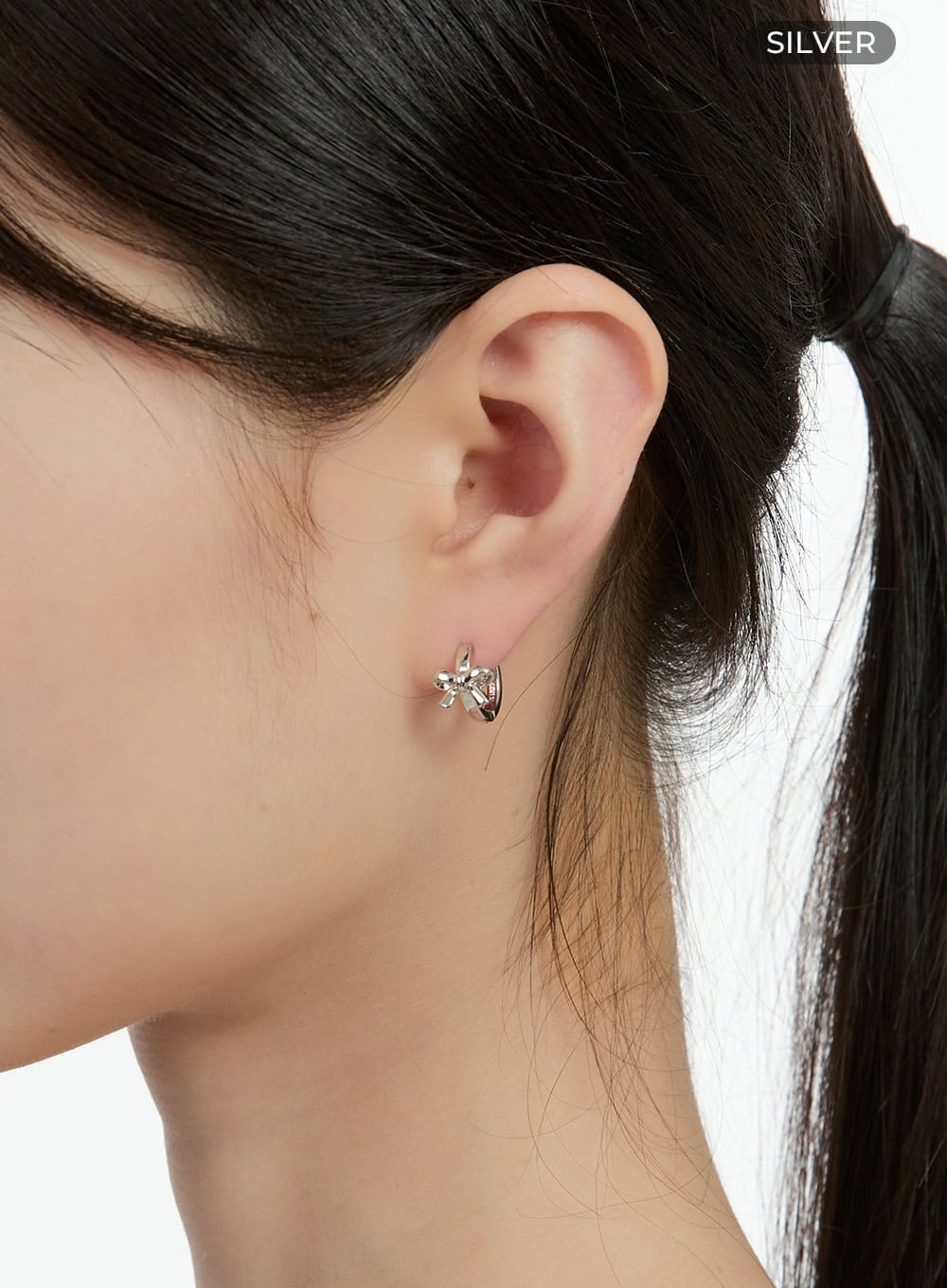 Single Ribbon Earrings IG406