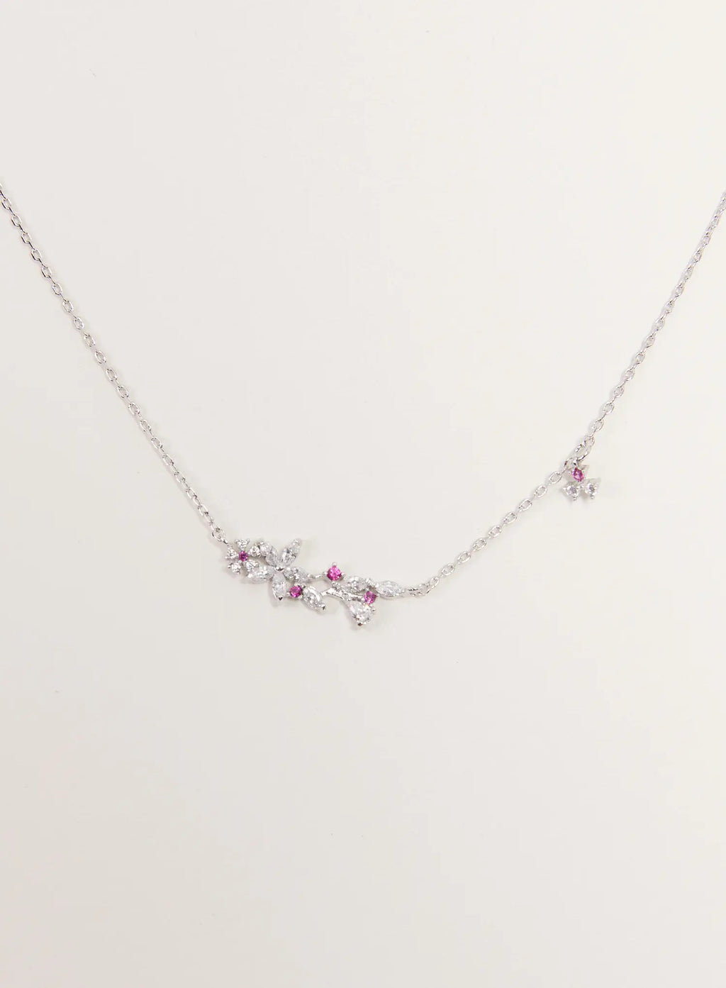 Blooming Ruby Necklace IS517