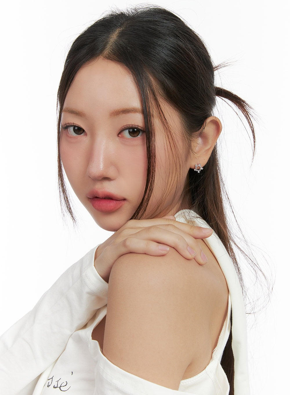 Star Cubic Earrings IO418