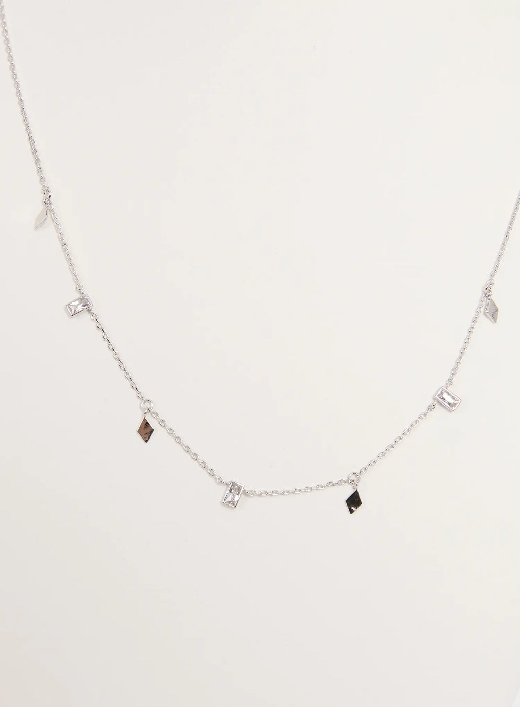 Geometric Drop Necklace IS517