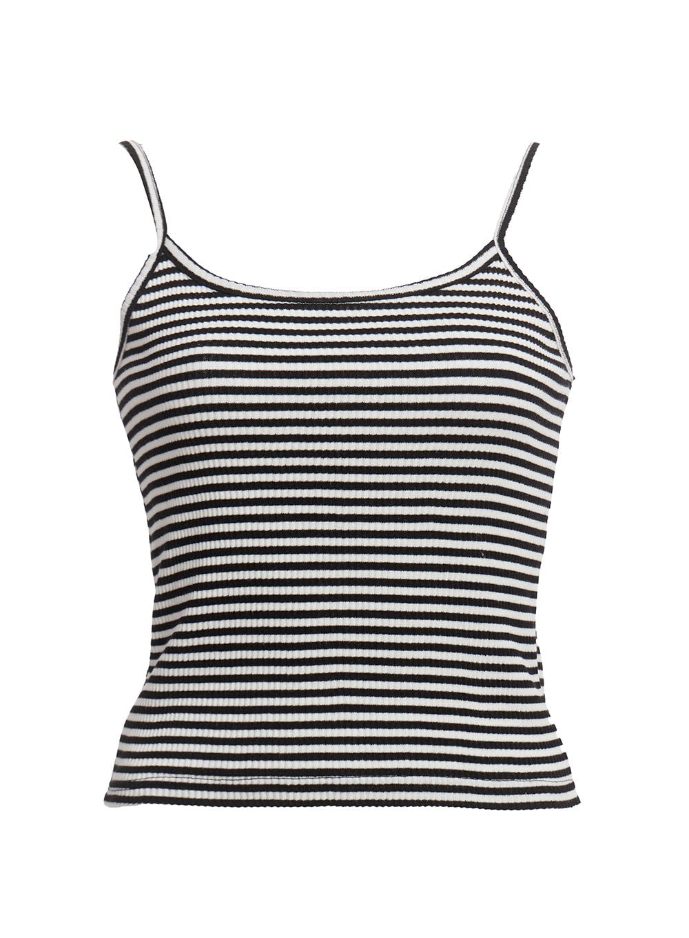 Ribbed Stripe Cami Top IA524