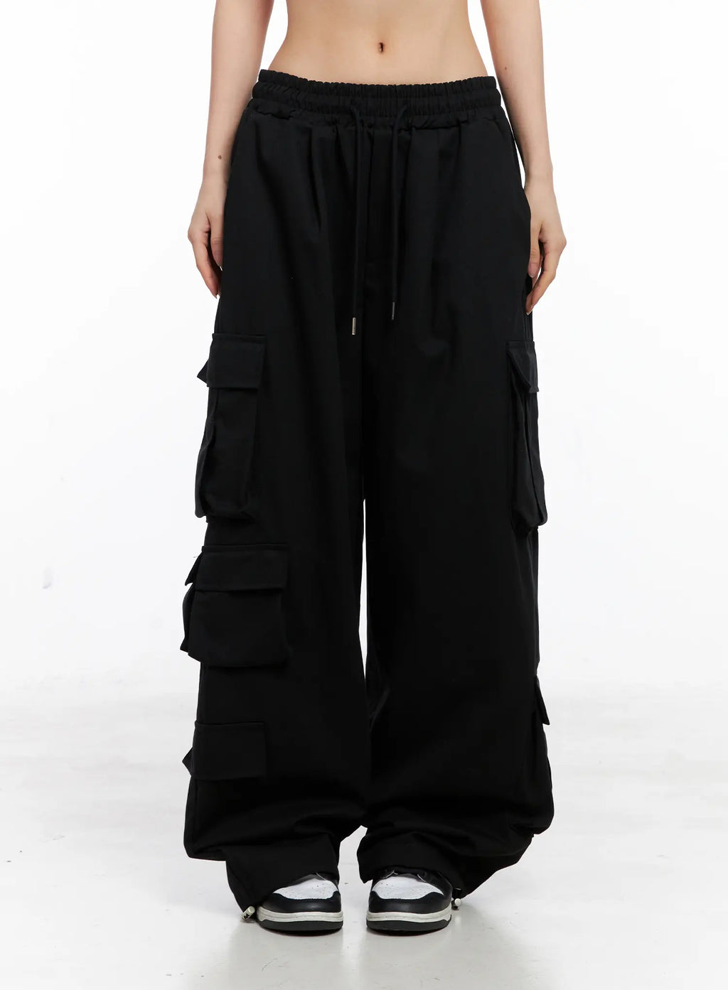 Wide Leg Cargo Pants CC1109