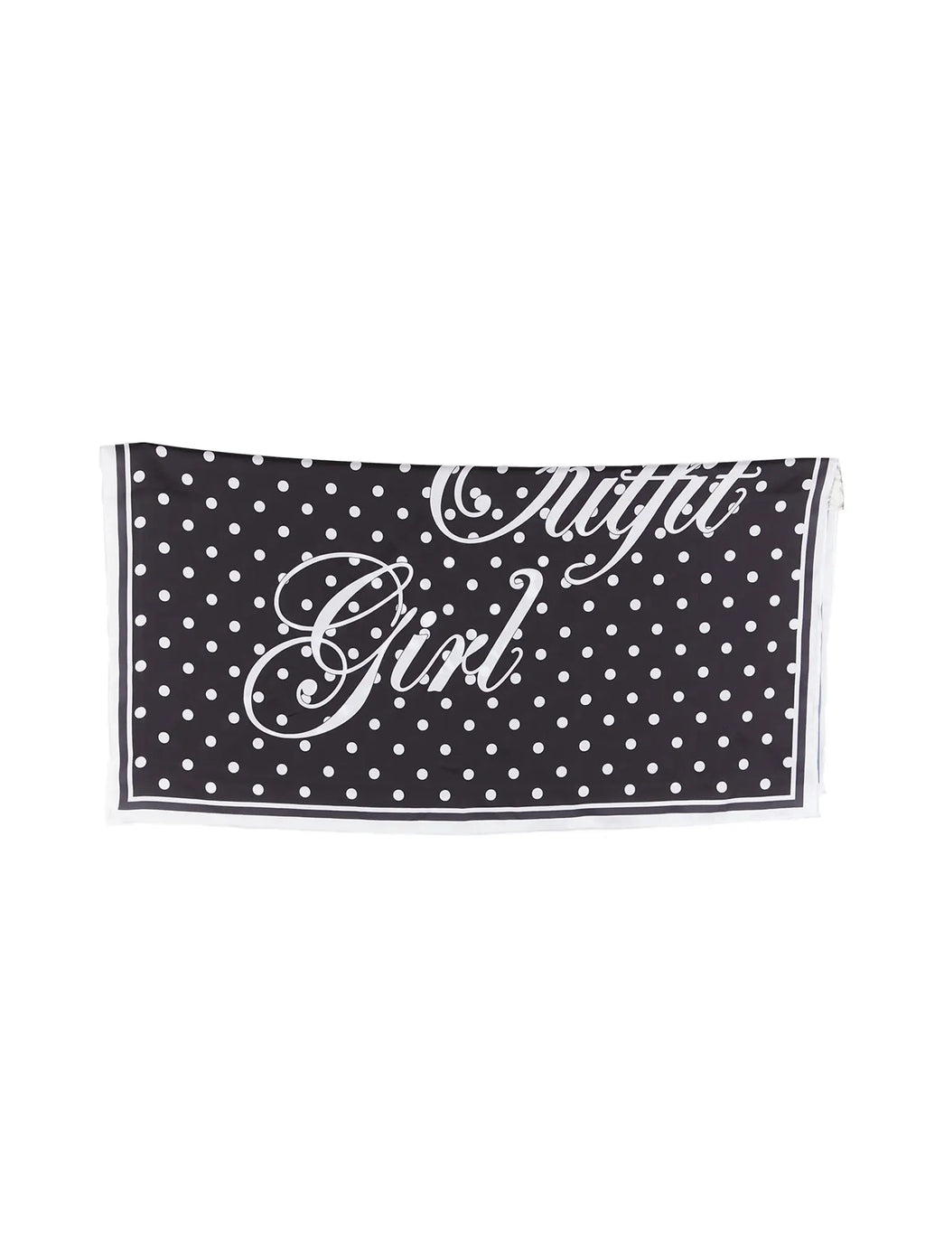 Polka Dot Graphic Scarf CU527