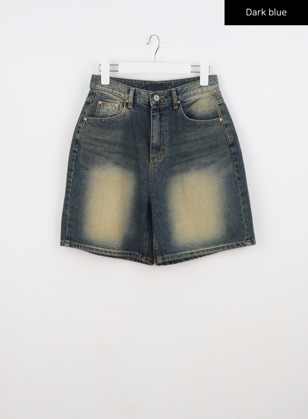 Wide Bermuda Denim Pants CY330