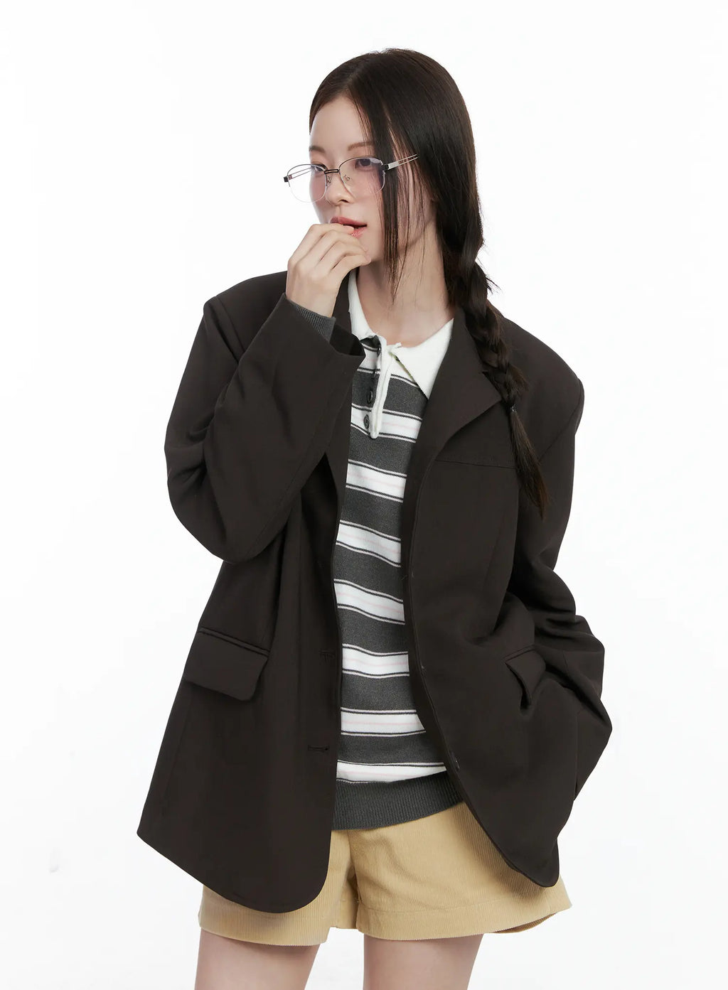 Oversized Blazer Jacket CO503