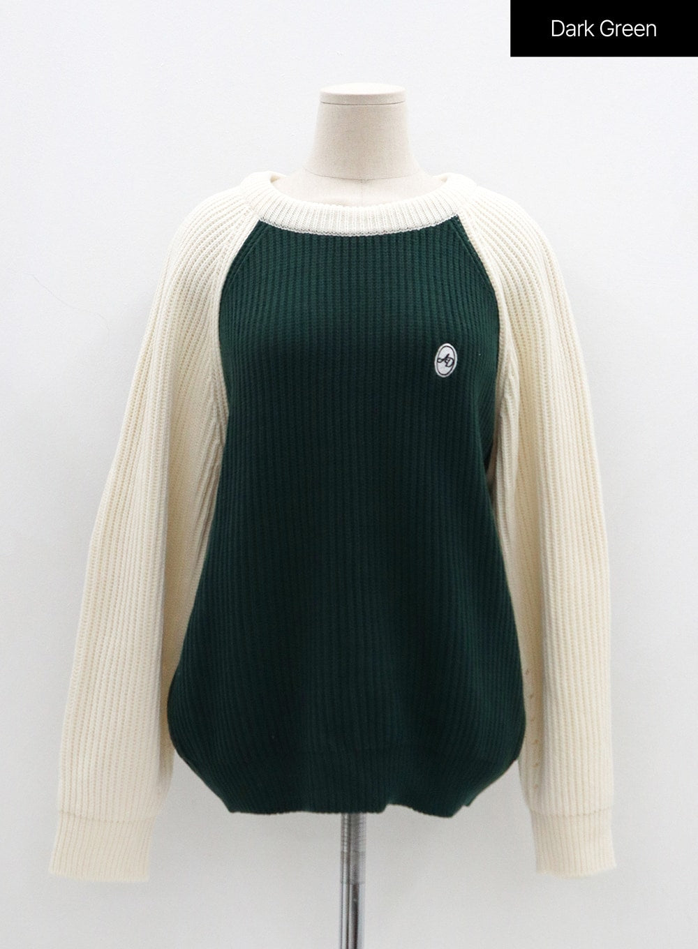 Two Color Knit Sweater OS27