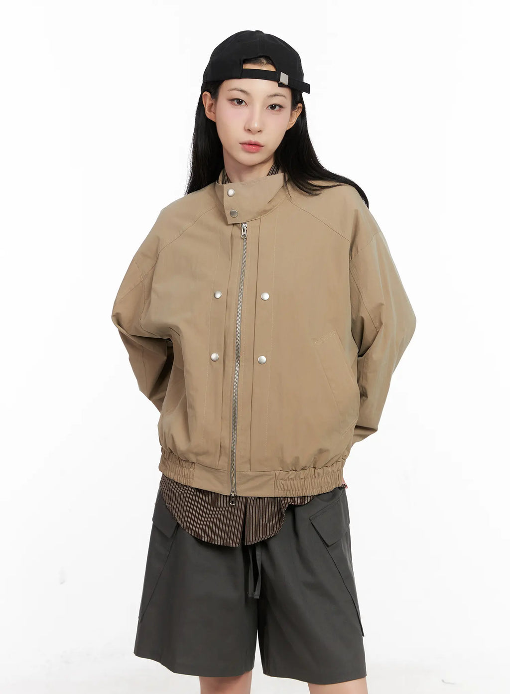 Convertible Layered Utility Jacket CG526