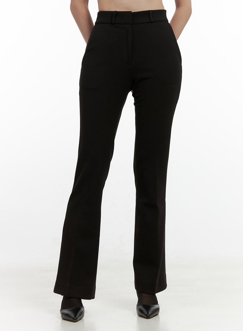 Flared Warm Trousers ON408