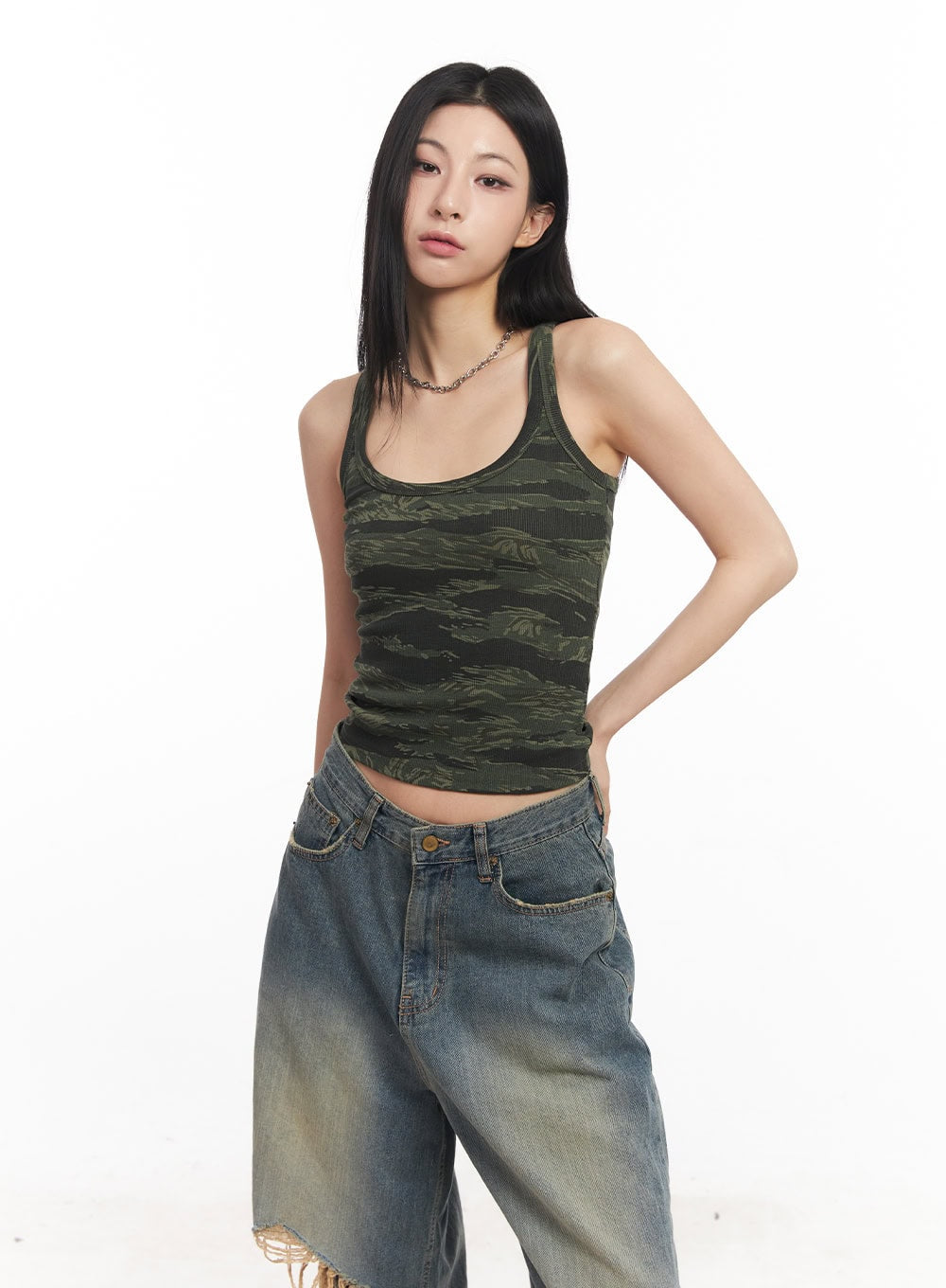 Camo Chic Tank Top CA514