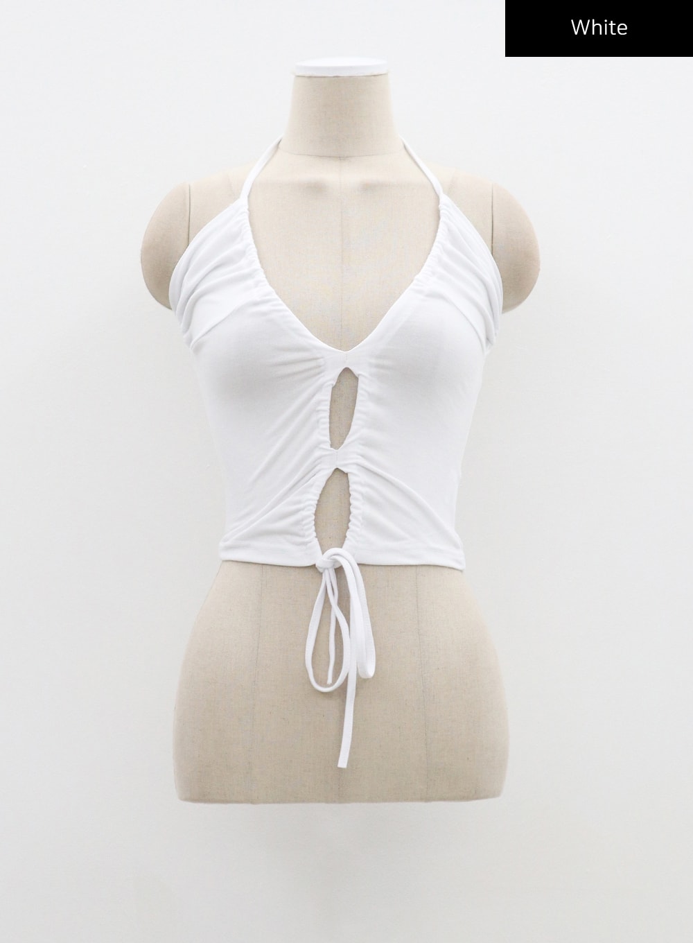 Neck strap Cropped Top CF309