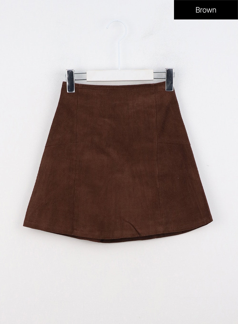 Corduroy Banded Mini Skirt OO331