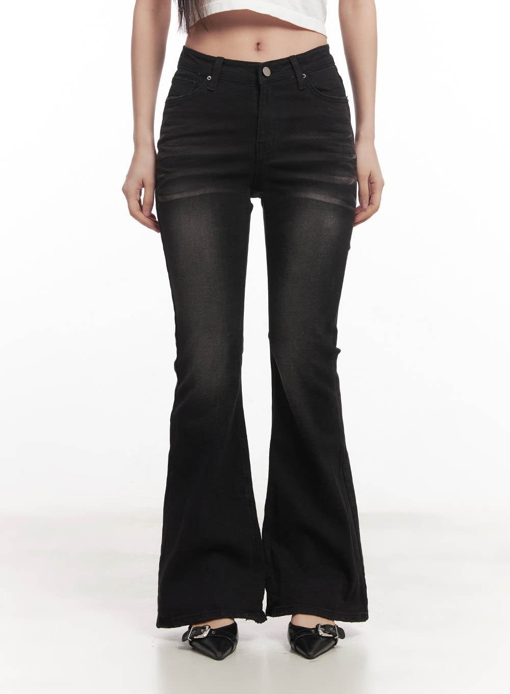 Pratt Slim-Fit Bootcut Jeans CM531