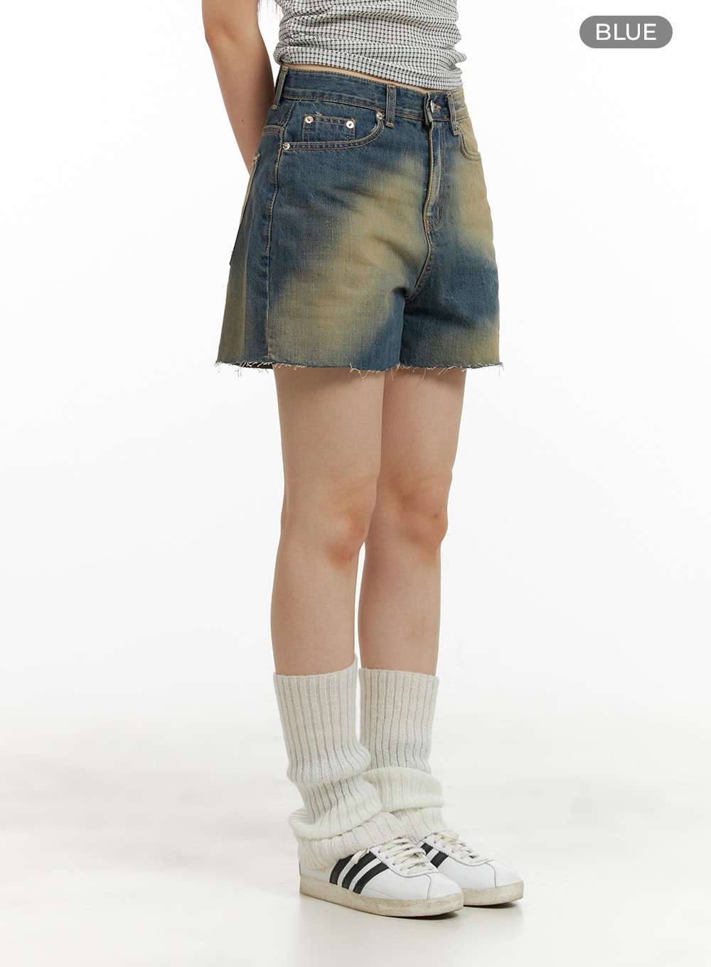 Washed Cotton Shorts CU424