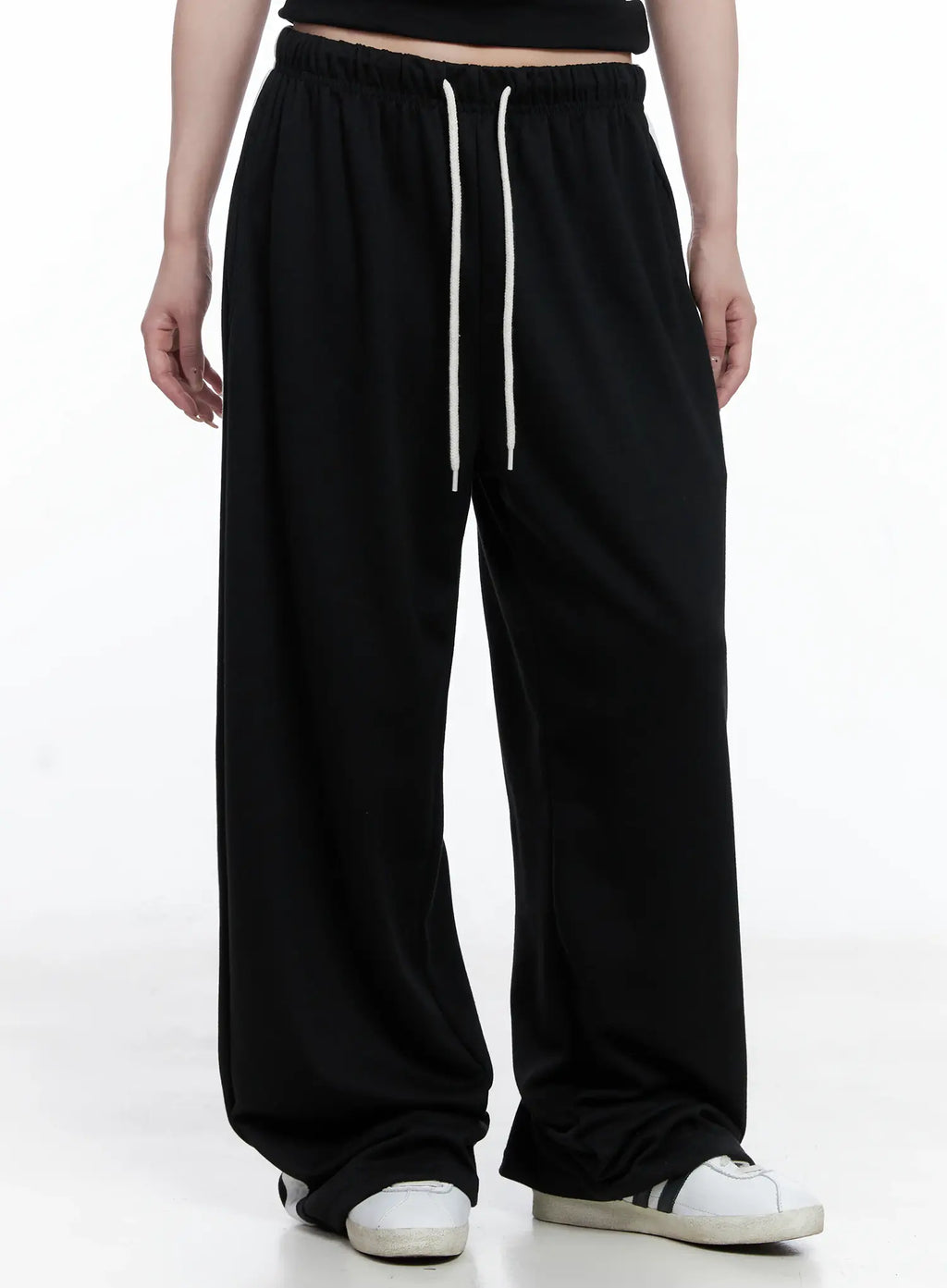 Striped Wide-Leg Sweatpants CS501