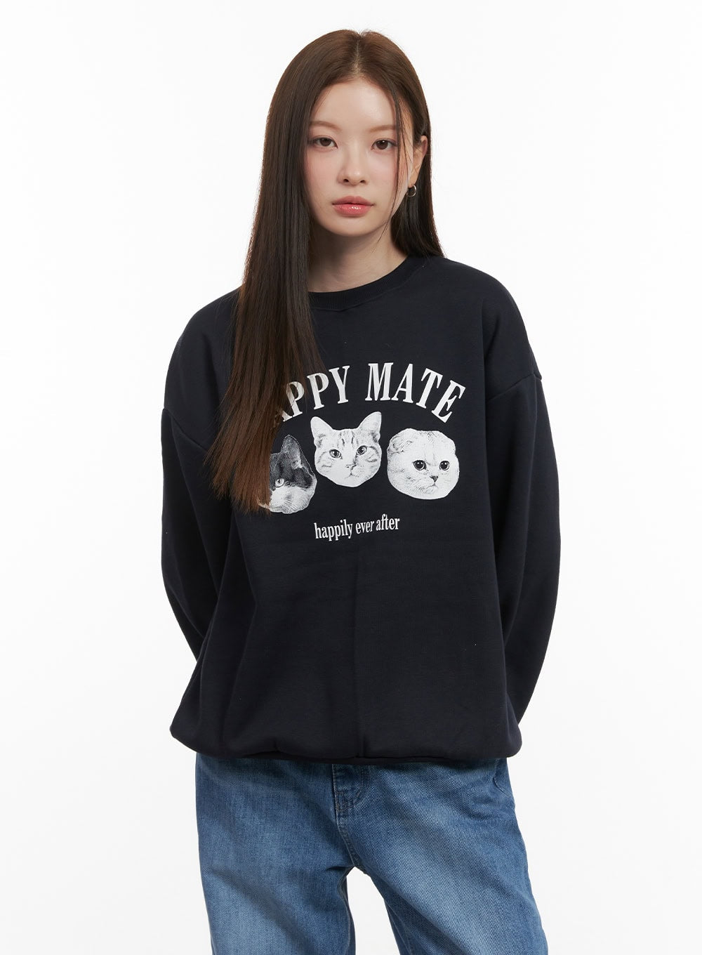 Cozy Animal Printed Sweatshirt  OD417
