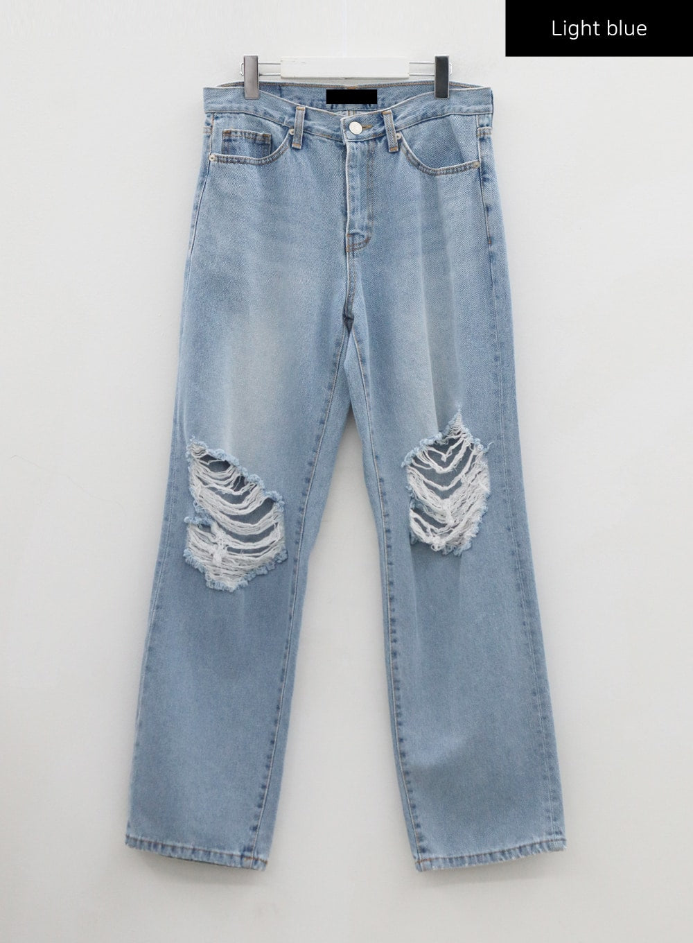 Ripped Maxi Denim Pants Unisex CO14
