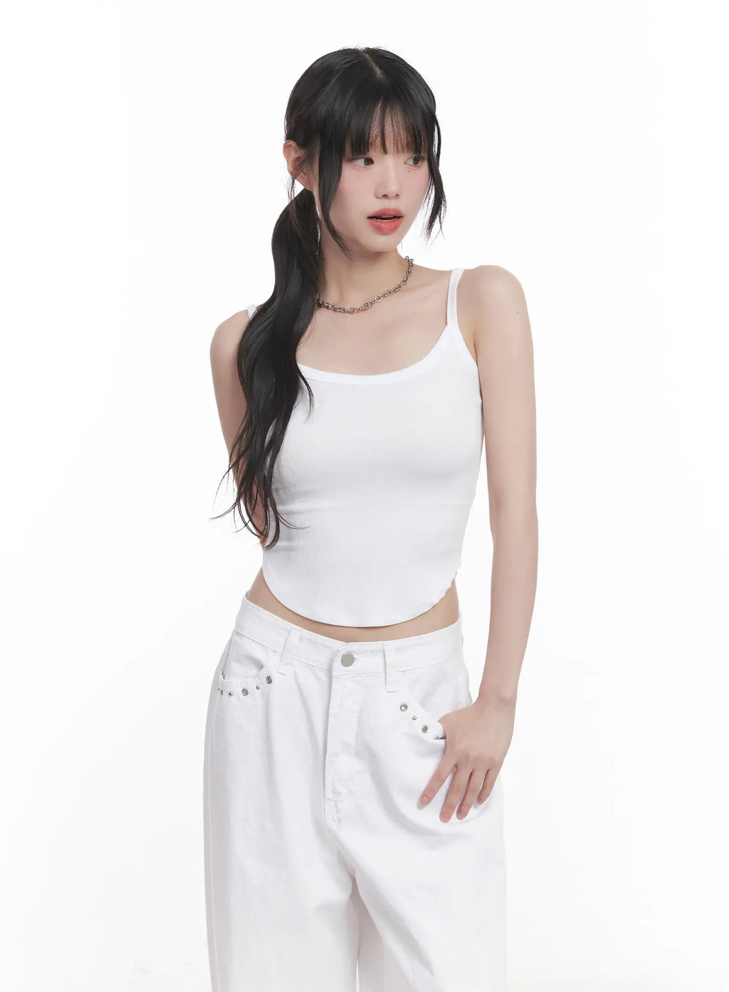 U-Neck Crop Cami Top CU520