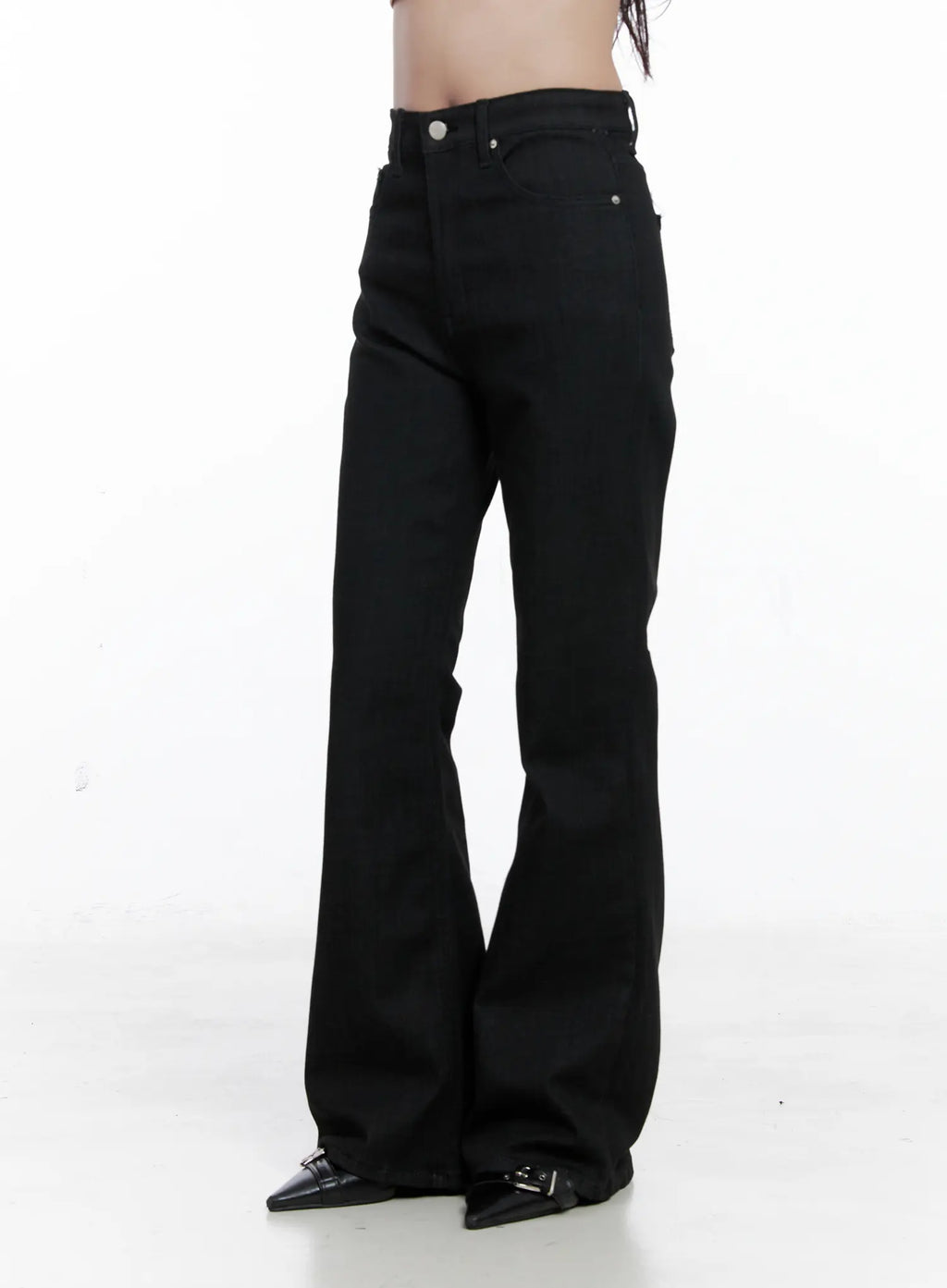 Elli High Waist Slim Fit Bootcut Jeans CS523