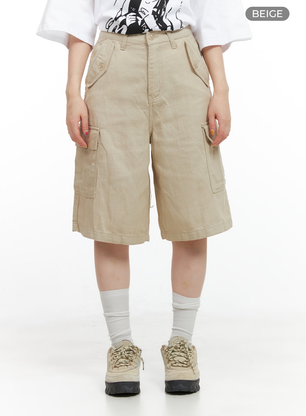 Cargo Midi Pants CG408