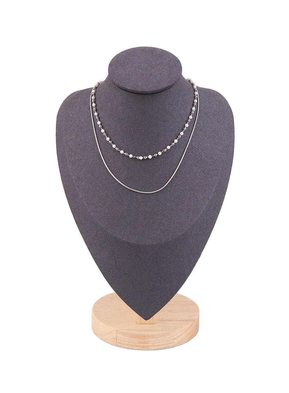 Layered Pearl Necklace CJ517