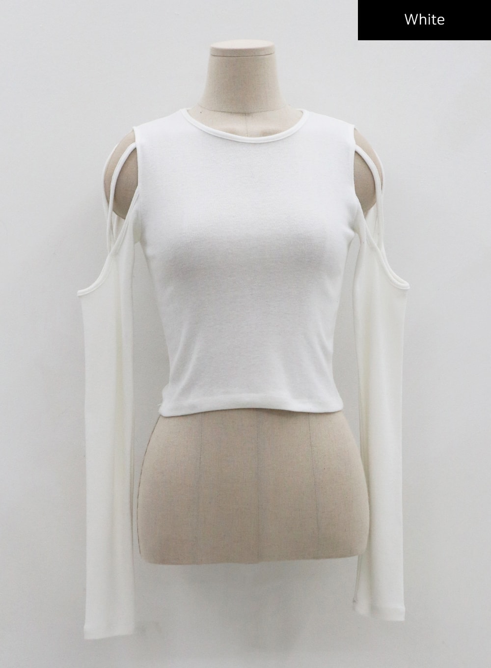 Simple Off Shoulder Crop Top CO04