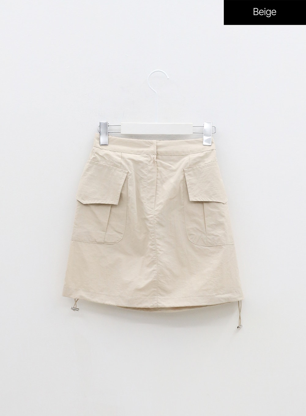 Drawstring Cargo Mini Skirt OM317